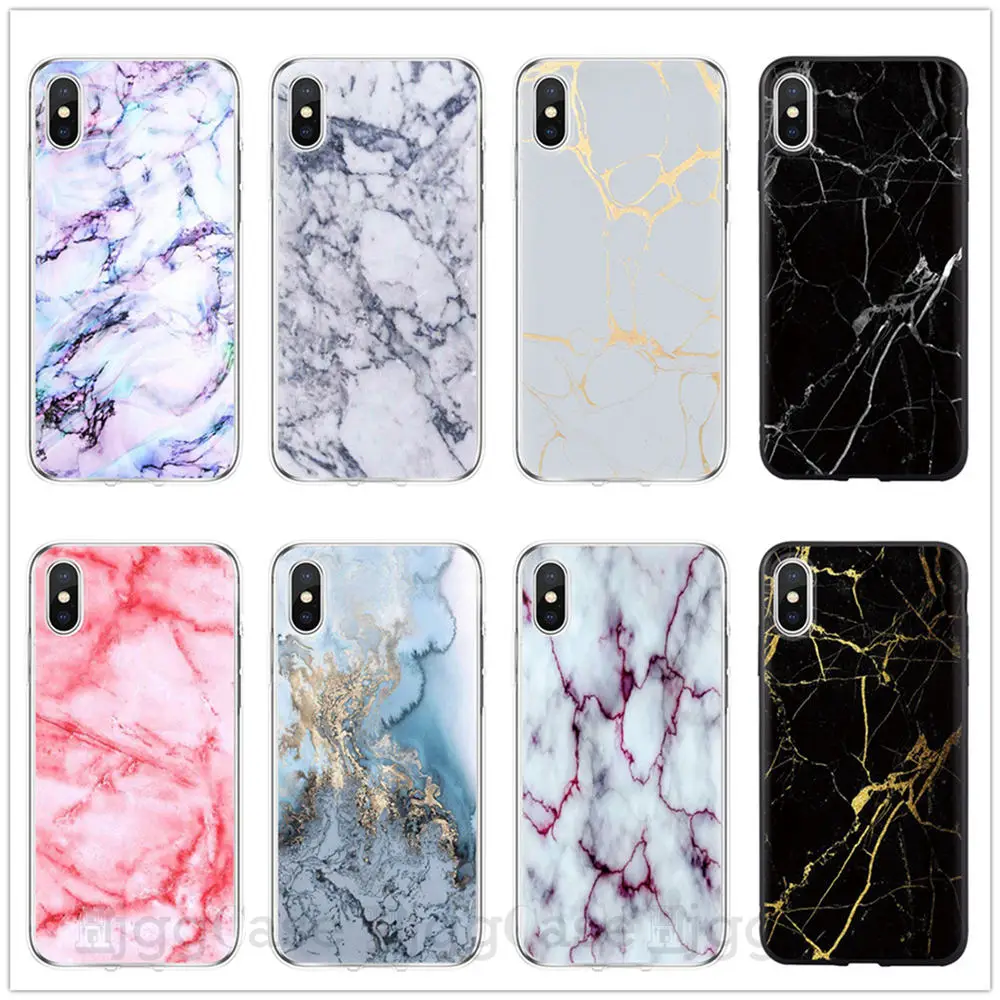 Чехол с гранитным камнем и мраморной текстурой для iPhone 11 12 Pro X XS Max XR 6S 7 8 Plus SE