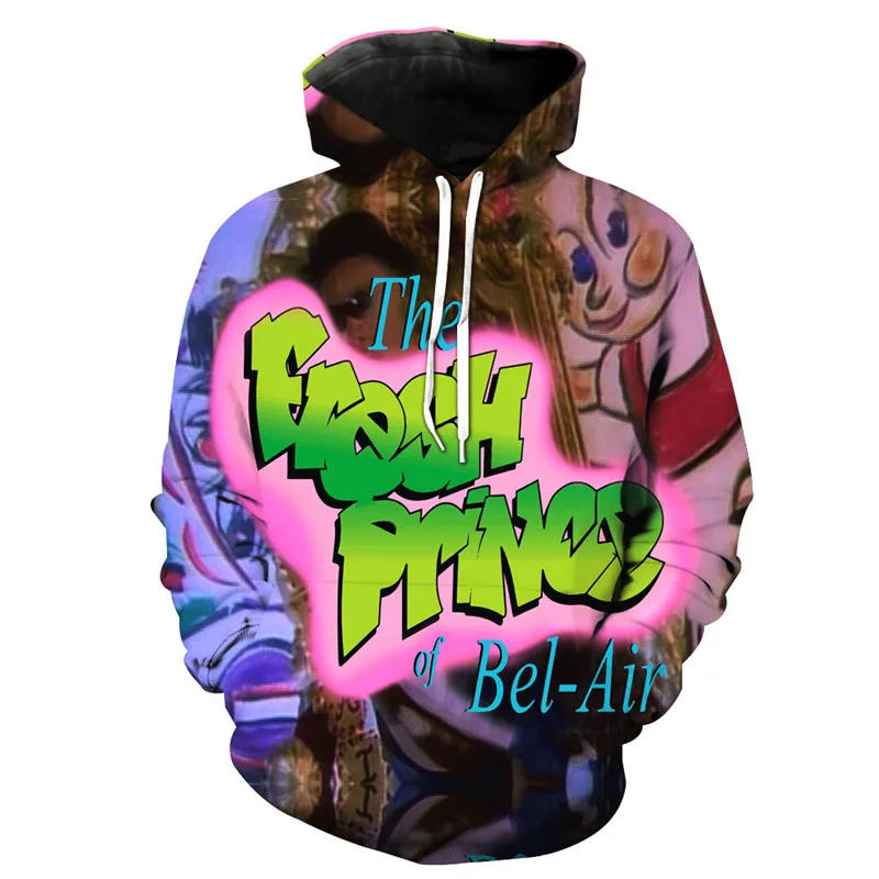 1 PLstar Cosmos, новые модные толстовки, толстовка с капюшоном с 3D принтом Fresh Prince of Bel Air, повседневная спортивная одежда, R4116 - Цвет: 1