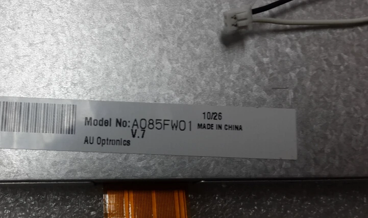 100% оригинальный новый AUO A085FW01 V.7 8 5 ''ЖК экран Совершенно может быть снабжен