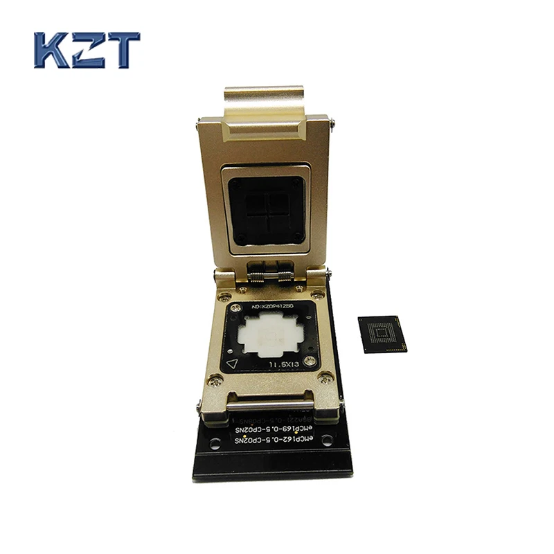 Тестовый разъем eMMC для SD интерфейса Nand flash pogo pin BGA153/169 чип считывания Размер 12x16 мм