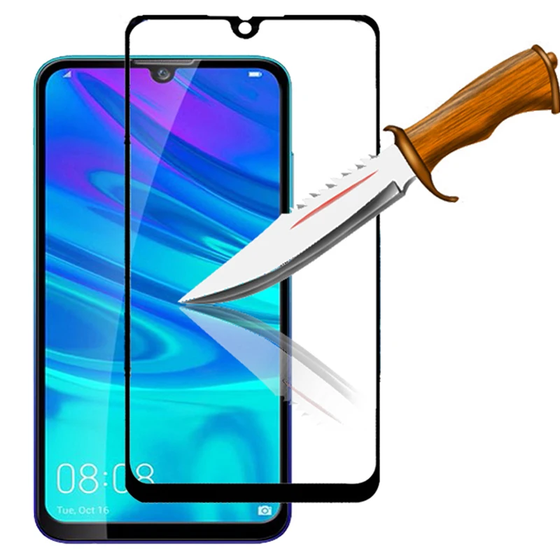 Полное покрытие для Huawei P Smart Plus чехол закаленное стекло 2019 Psmart 6 3 2018 360 Защитная