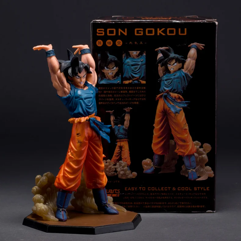 Dragon Ball Z Goku Figures Anime Battle Genki Action Dama Bandai Son PVC Model Children kids toys collectible | Игрушки и хобби