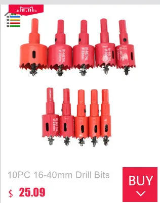 AUTOTOOLHOME 1PC 6 8 10 mm SDS Plus Hole Saw Drilling Electric Hammer Drill Bits For Wall Concrete Brick Block Masonry