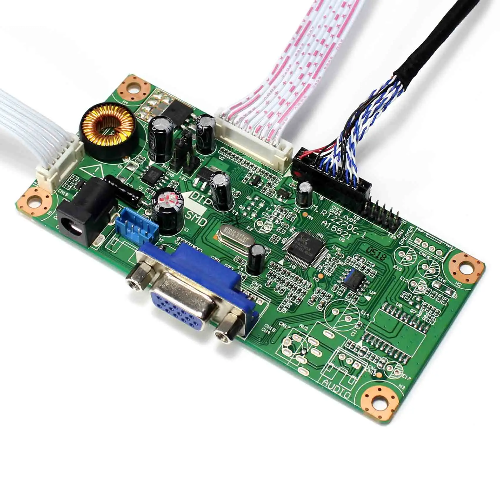 Плата контроллера VGA LCD RT2270C A + 10 4 светодиодный 800x600 Светодиодная подсветка для