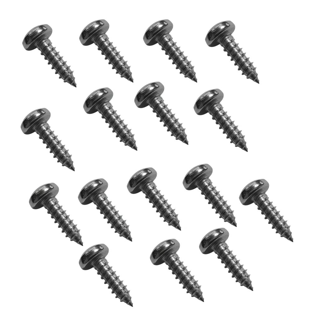 

20 Pieces M5 Stainless Steel Self-Tapping Screws Kayak Canoe Accessories