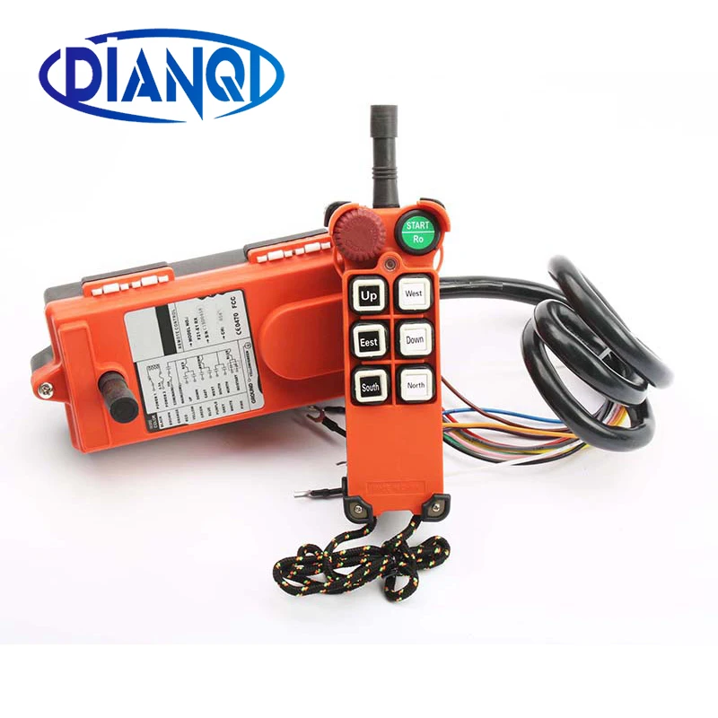 

220V 12V 24V 380V Industrial remote controller switches Hoist Crane Control Lift Crane 1 transmitter + 1 receiver F21-E1 arrow