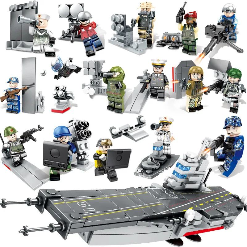 Legoings модель строительные наборы игрушки ниндзя воин оружие кукла городская