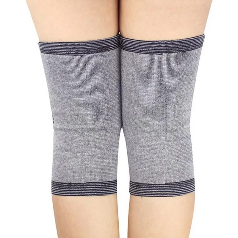 1 пара эластичных наколенников из бамбукового волокна Воздухопроницаемый