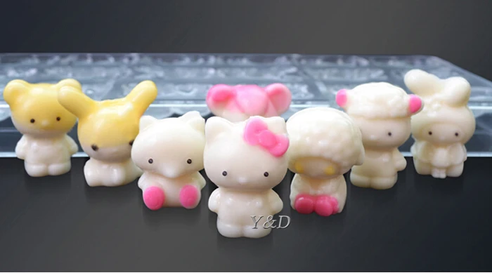 Искусственная овечка жесткий инъекционный поликарбонатный инструмент DIY 3 D|chocolate