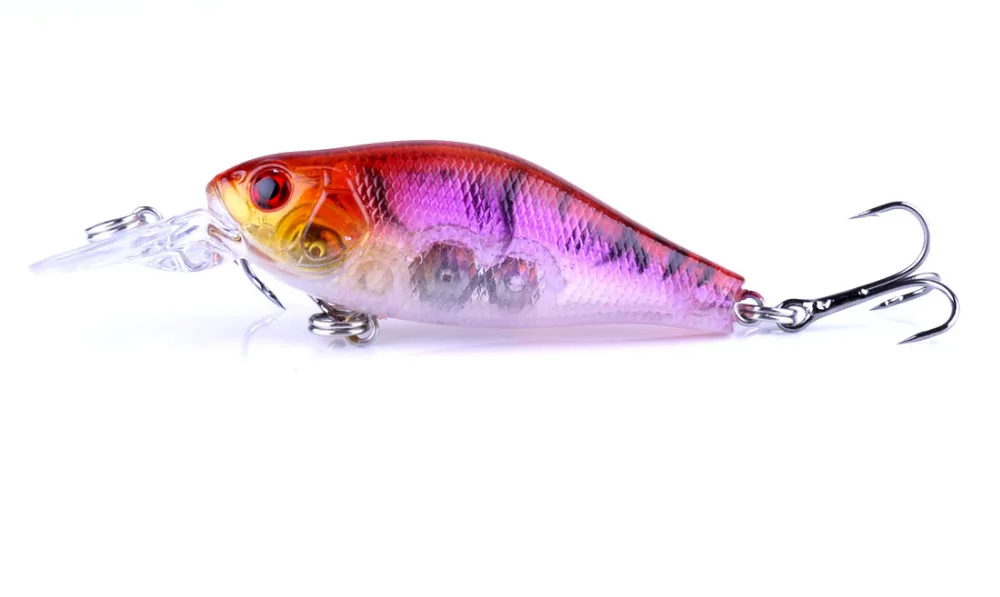 10 шт./лот кренкбейт приманки для рыбной ловли жесткие цветов воблер Джеркбейт