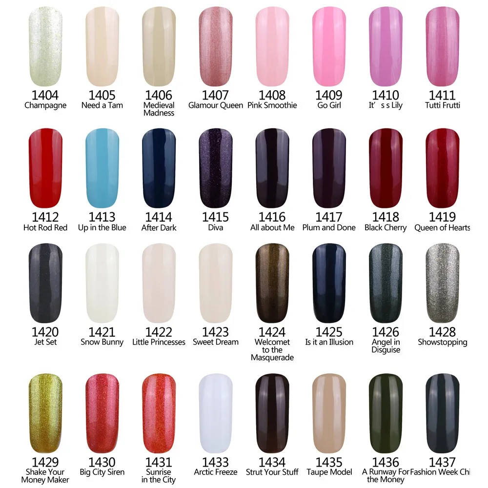 Улыбчивый ангелочек Новые 8 мл GelPolish Гели для ногтей uv/LED Soak Off UV Гель для ногтей Лаки с высокое качество Vernis полу постоянный 05