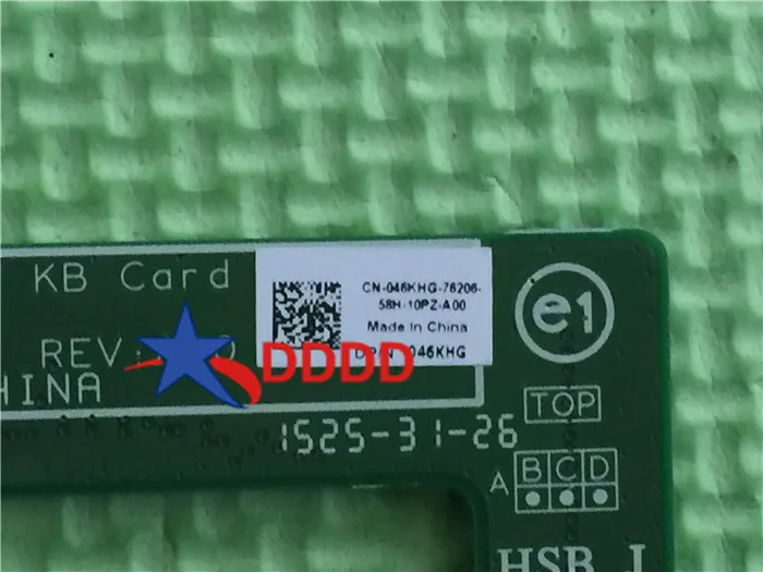 Оригинал для Dell Inspiron 13-7359 7347 фотопанель с кабелем 46khg 046khg Фотоэлементы полностью