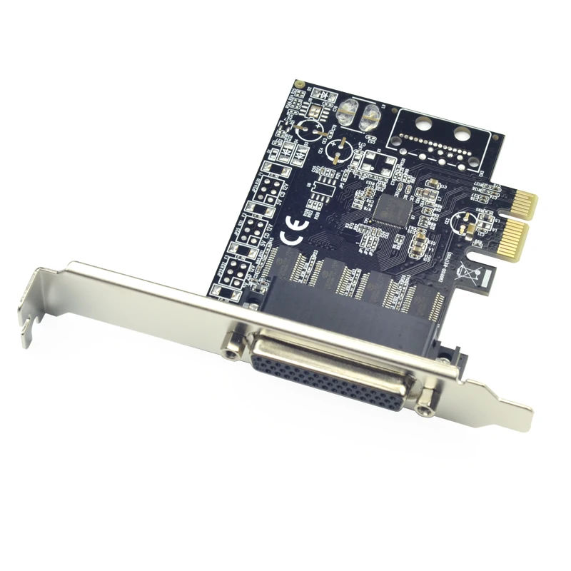 Высокое качество AX99100 чипсет PCI Express 4 порта серийный PCI-e 1x плата расширения мульти