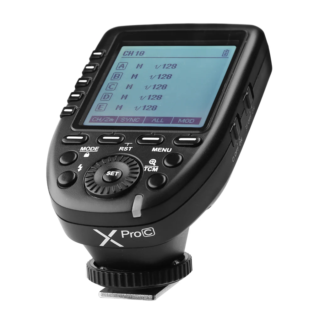 Godox XPro-C Flash Trigger Transmitter + 3x X1R-C with Professional Function Support E-TTL II Auto for Canon Camera | Электроника