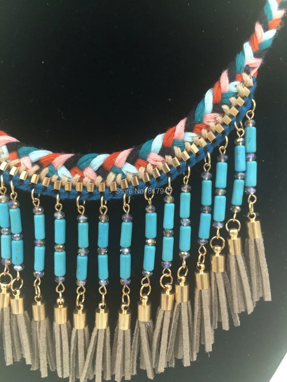 ?? 2016新しい ファッション ジュエリー ハンド作る ネックレス卸売ボヘミアスタイル の タッセルネックレス