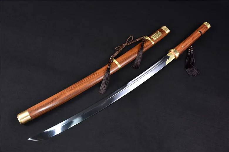 Высшее качество KungFu меч дао острый 1095 лезвие из высокоуглеродистой стали