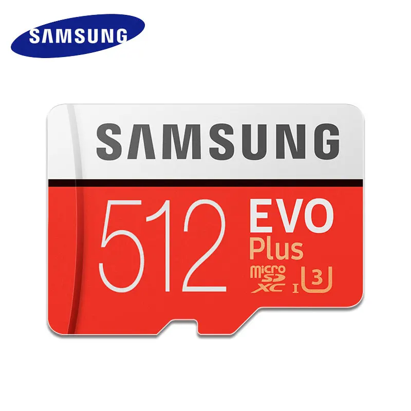 512GB Samsung Micro Sd 32 Гб 64 Гб карта памяти 128 ГБ 256 Гб класс 10 TF флэш-память sd-карта C10 SDHC/SDXC U1/U3 UHS-I для мобильного телефона - Емкость: 512GB
