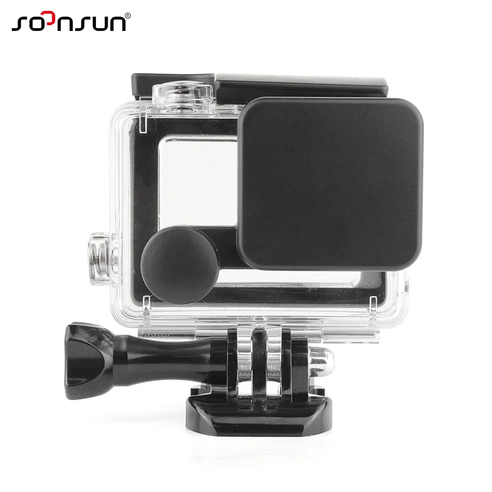 Защитный чехол SOONSUN для камеры GoPro Hero 4 3 + 3|case for gopro|case lensgopro hero case |