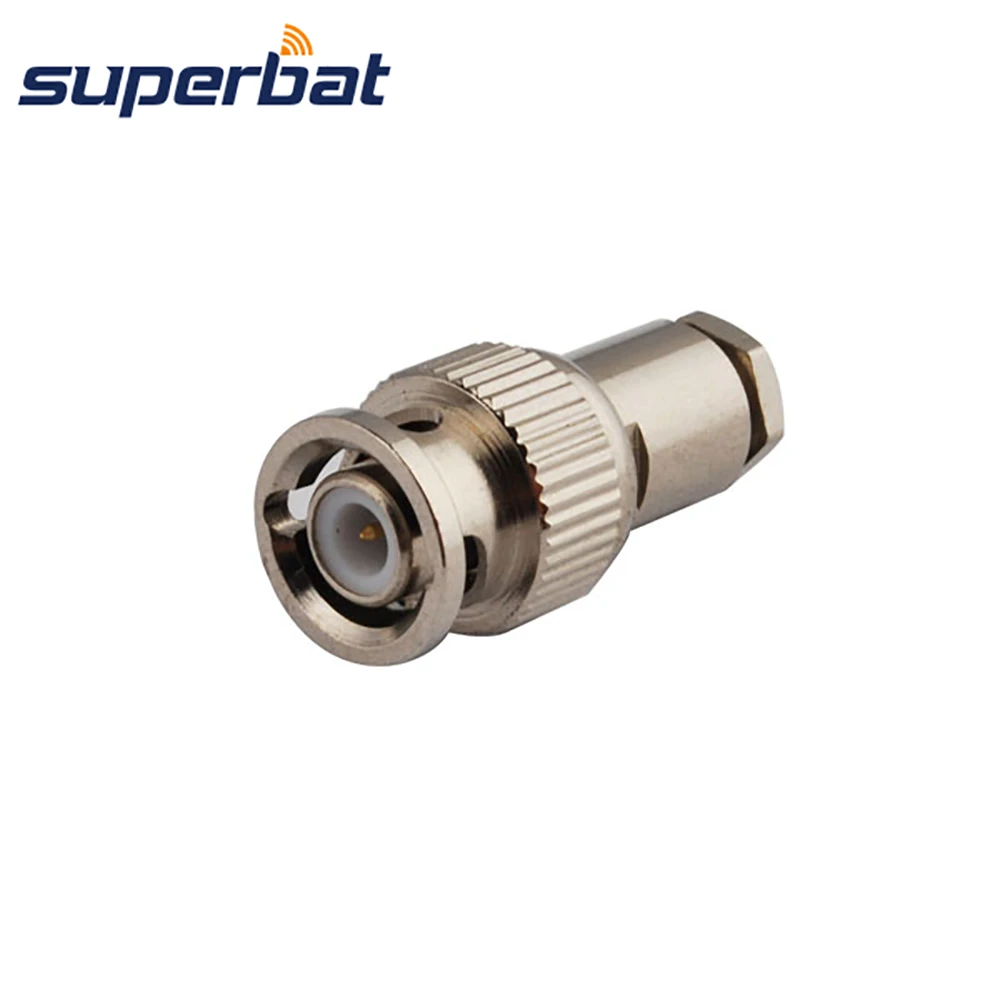 Superbat Mini BNC зажимной штекер RF разъем для коаксиального кабеля LMR100 RG316 RG174|connectors for