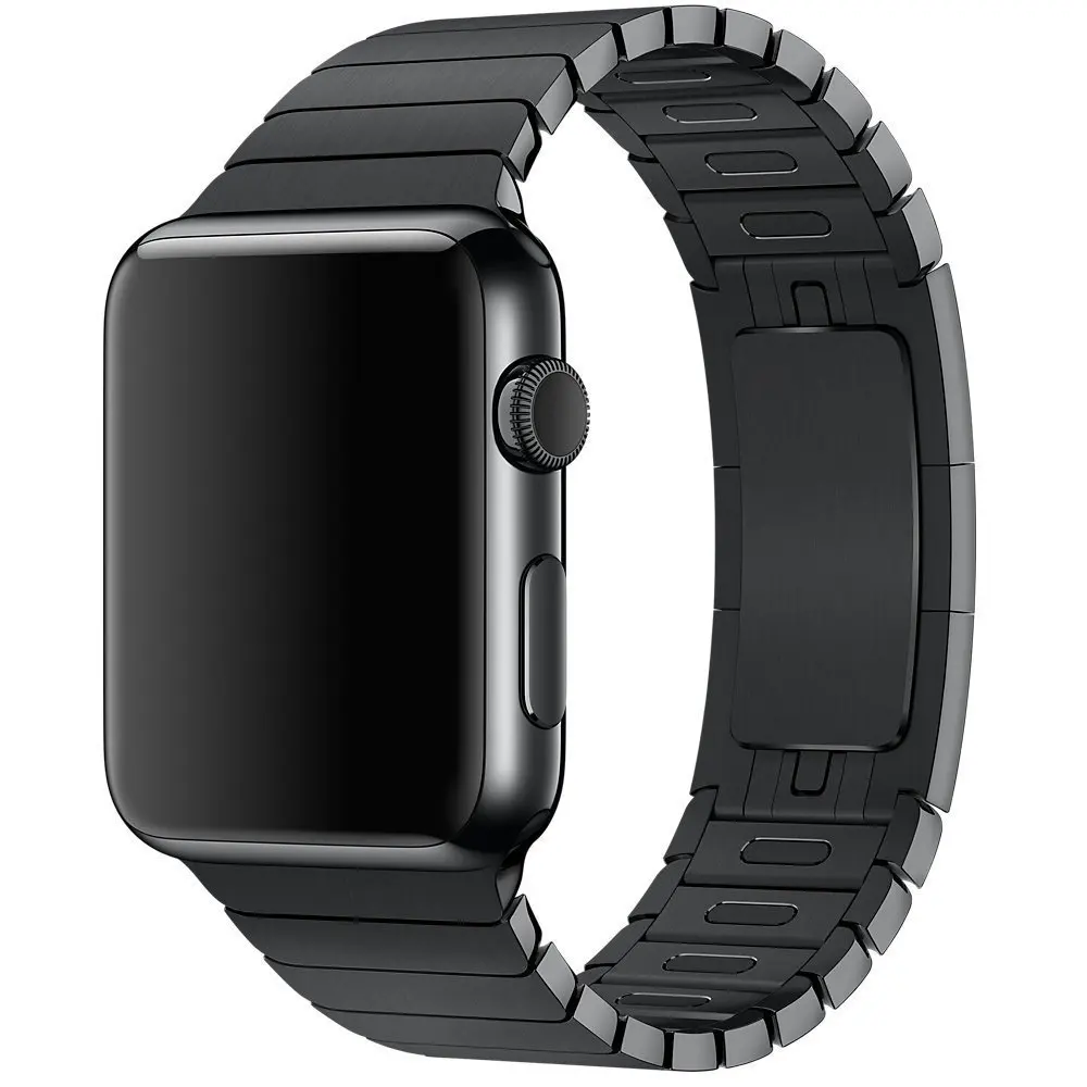 Модные наручные часы для apple watch series 5 4 3 2 1 ремешок из нержавеющей стали для iwatch edition 38 4 42 44 мм браслет