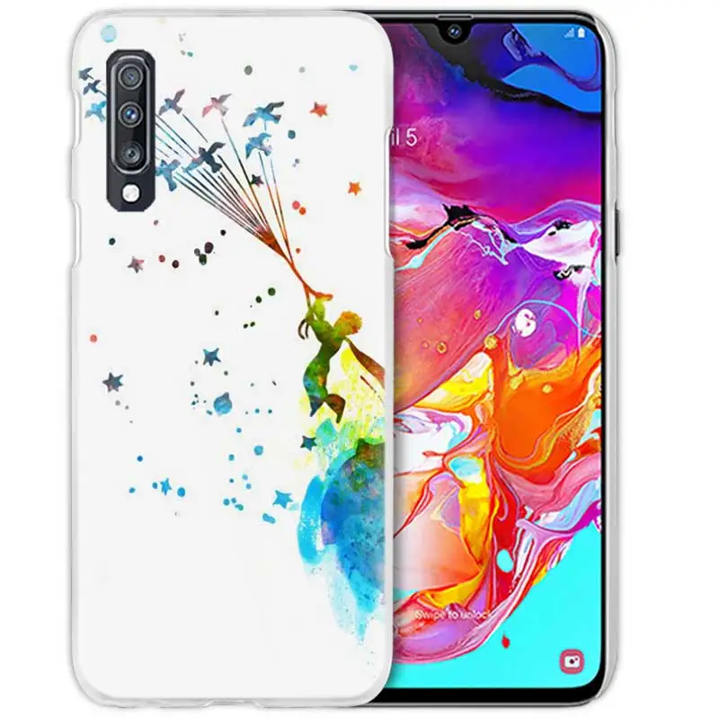 10 С принтом «Маленький принц», чехол для samsung Galaxy A50 A70 A20e A40 A30 A20 A10 A8 A6 плюс A9 A7 жесткий прозрачный чехол для телефона чехол Capa - Цвет: 10