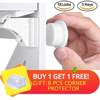 buy 1 get 1 free magnetic children lock baby safety baby protection cabinet lock kids drawer locker security invisible locks