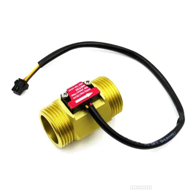 G1 &quotмедный латунный датчик холла измеритель расхода воды 2 50 л/мин|flow sensor|hall flow