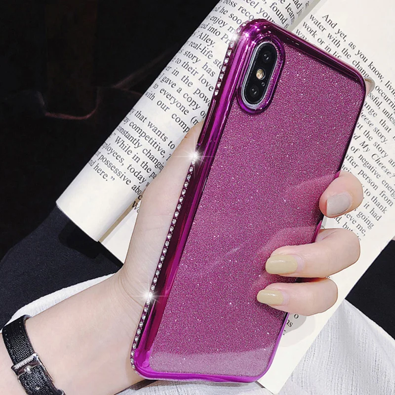 Роскошный чехол для телефона с покрытием Huawei P20 Mate 10 Lite Pro Honor 9 Nova Алмазный P20Lite