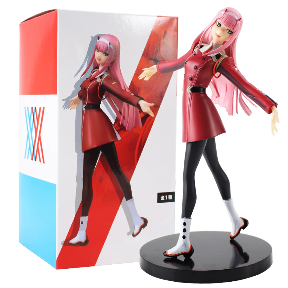 20 см аниме DARLING в FRANXX ноль два фигурка героя модель игрушка с черной базой