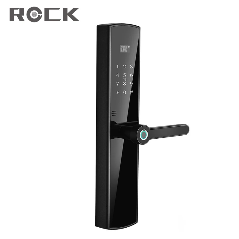 ROCK Smart замок отпечатков пальцев цифровой электронный дверной для паролей карты
