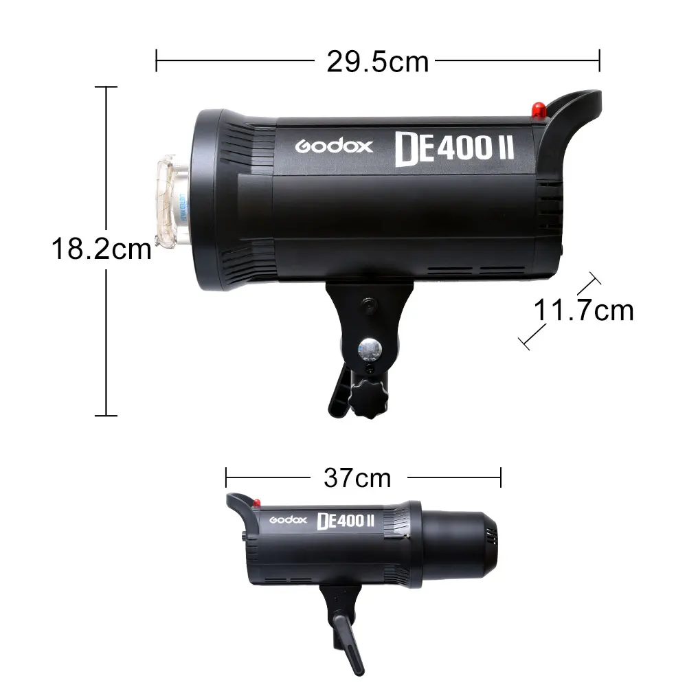 Godox DE400II 400 Вт 400Ws студия вспышки света GN65 строб лампы освещения фотографии Bowens Маунт Студия флэш