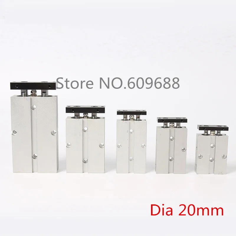 Двухосевой пневматический цилиндр/двойной цилиндр фотолампы|pneumatic|cylinder