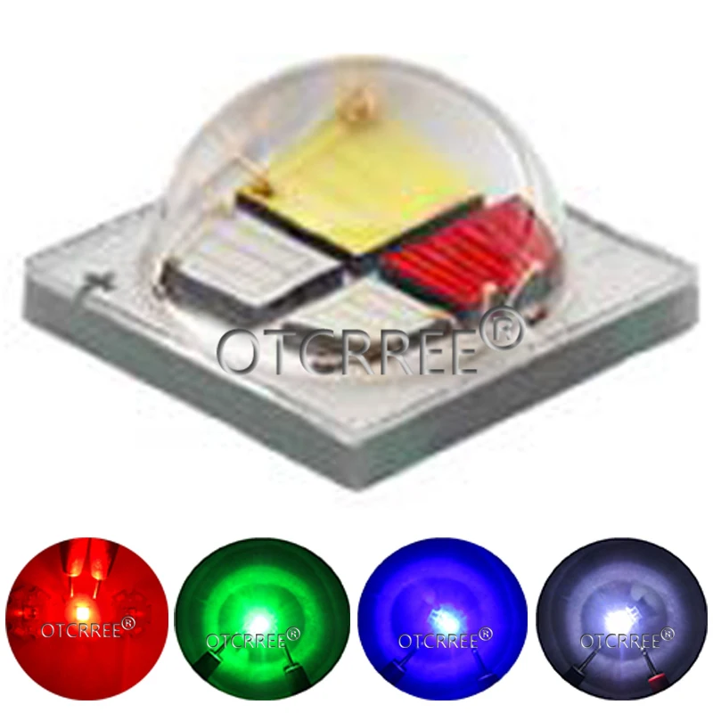1 шт 5 шт. 10 Cree XLamp XML XM-L RGBW/RGBWW RGB + Холодный/теплый белый 12 Вт 4 чип светодиодный