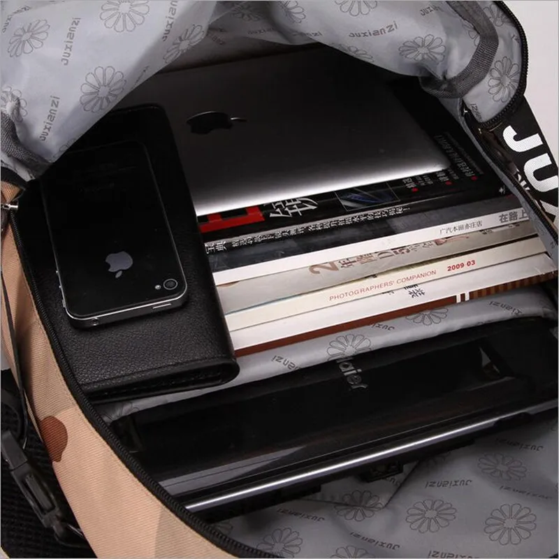 2017 Новый Верховный Рюкзак Скейтборд Сумка Мужчин И Женщин Камуфляж Школьный