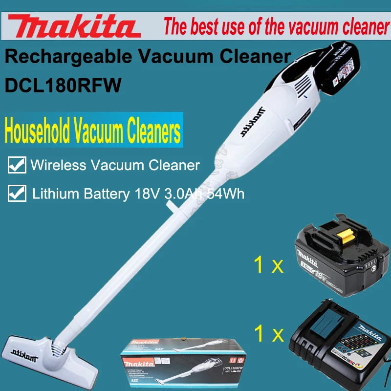 Последний Оригинал Япония DCL180RFW перезаряжаемый пылесос литиевая батарея 18V 3.0Ah 54Wh