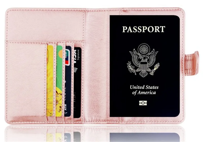 Австралия RFID Блокировка паспорта держатель 3D дизайн путешествия ID карты Чехол