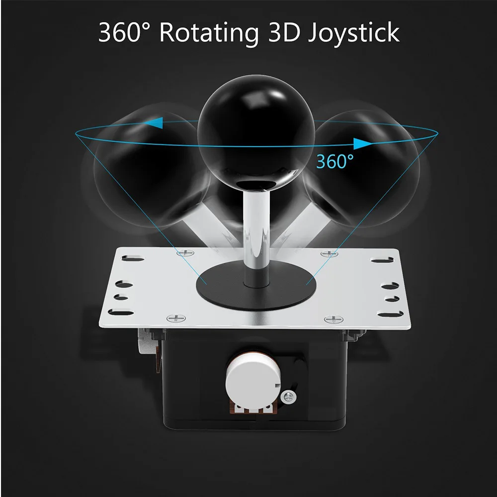 Игровой джойстик для ПК наборы сделай сам ручка аркадных 3D игр с нулевой