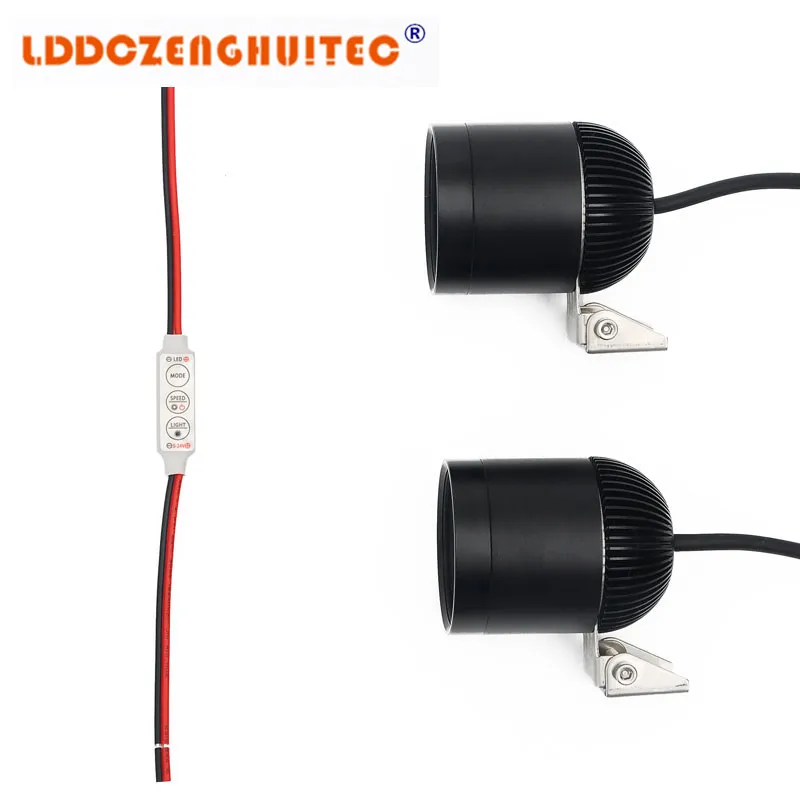 LDDCZENGHUITEC мото rcycle светодиодные фары для вождения внедорожника грузовика
