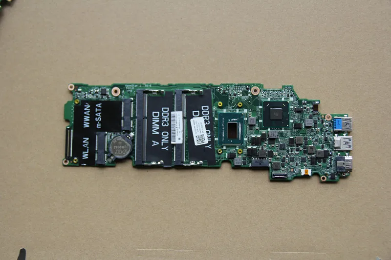 CN 0287RF 287RF для DELL 13Z 5323 V3360 Материнская плата ноутбука DA0V07MBAD1 со стандартным ЦПУ HM77