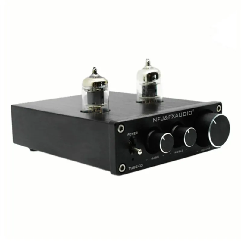 FX AUDIO трубка 03 желчный предусилитель усилитель 6J1 Hi Fi аудио клапан и ламповый мини