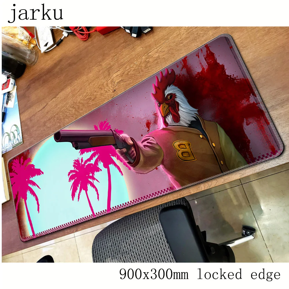Коврик для мыши hotline miami 900x300 мм большой игровой коврик с рисунком Настольный