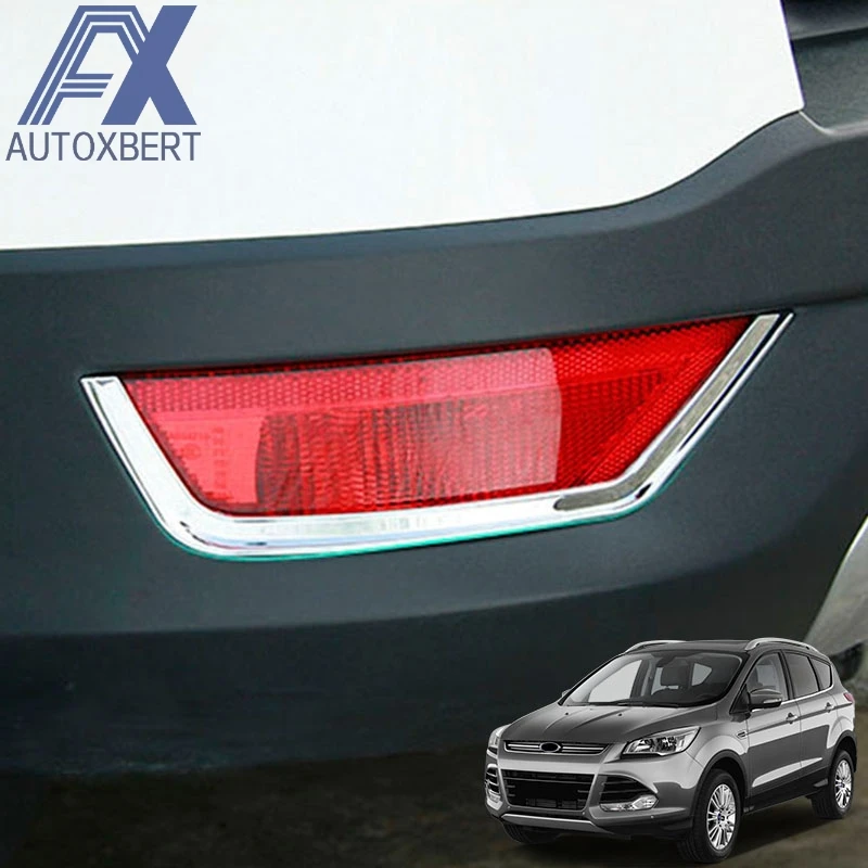 Задний хромированный отражатель AX для Ford Escape Kuga 2013 2014 2015 2016 2017 2018|cover for|cover coversford kuga