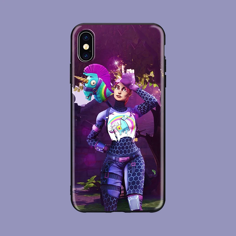 Battle Royale мягкий силиконовый черный чехол для телефона для iPhone11 pro 5 5S se 6 6s 7 8 plus X Xs XR max для Apple 7plus
