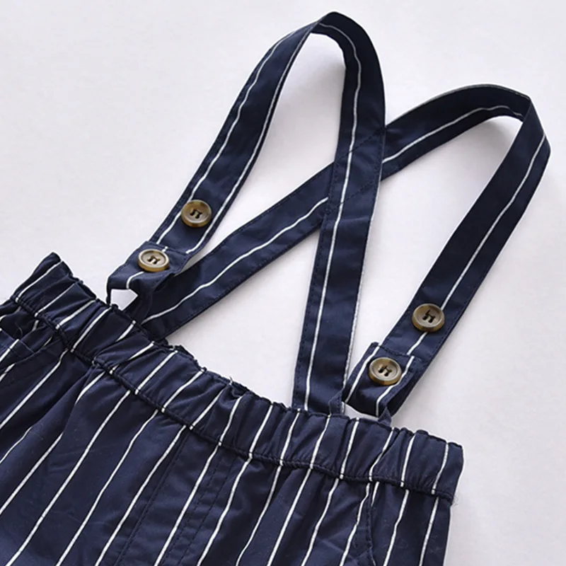 2 шт. Детская футболка с коротким рукавом и брюки-комбинезон |