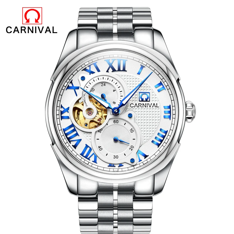 Часы наручные Relojes Мужские автоматические брендовые роскошные механические