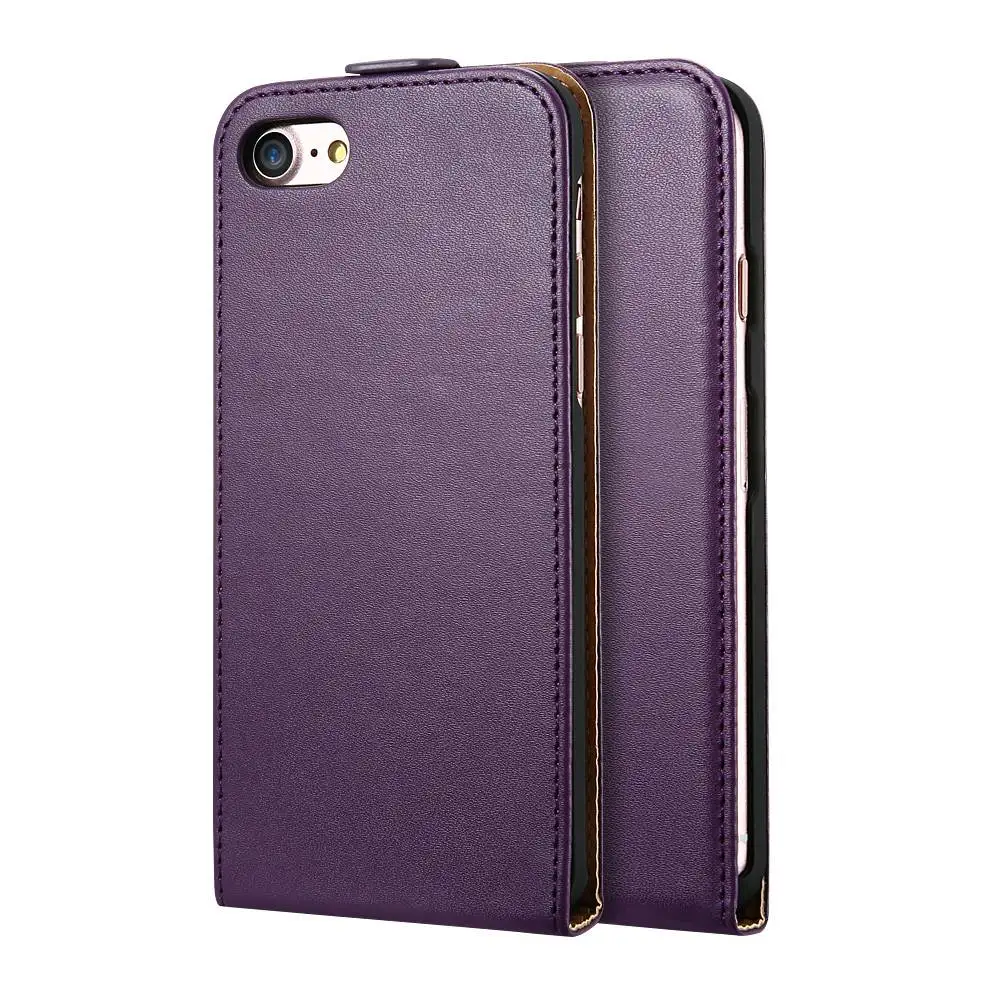Purple Рамочный чехол кожаный чехол для samsung Galaxy S4 мини S3 S7 край S6 край S5 S8 S8 плюс Чехол для iPhone 6 6s Plus, 7, 7 Plus, 5, 5 S SE - Цвет: Purple