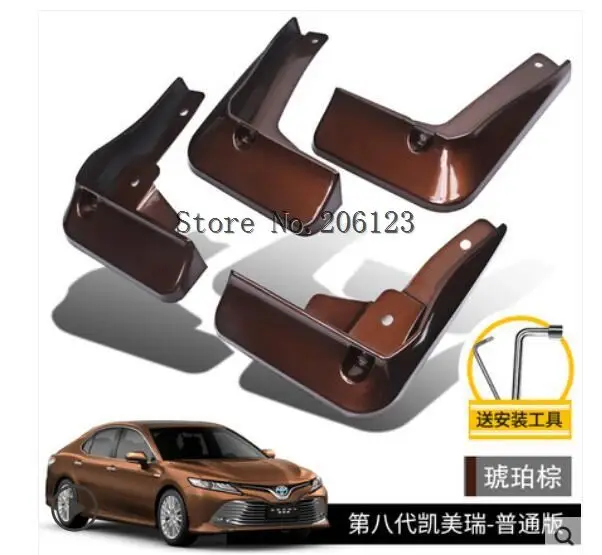 Передние+ задние брызговики, брызговики для Toyota Camry 8 8th XV70, аксессуары - Название цвета: H