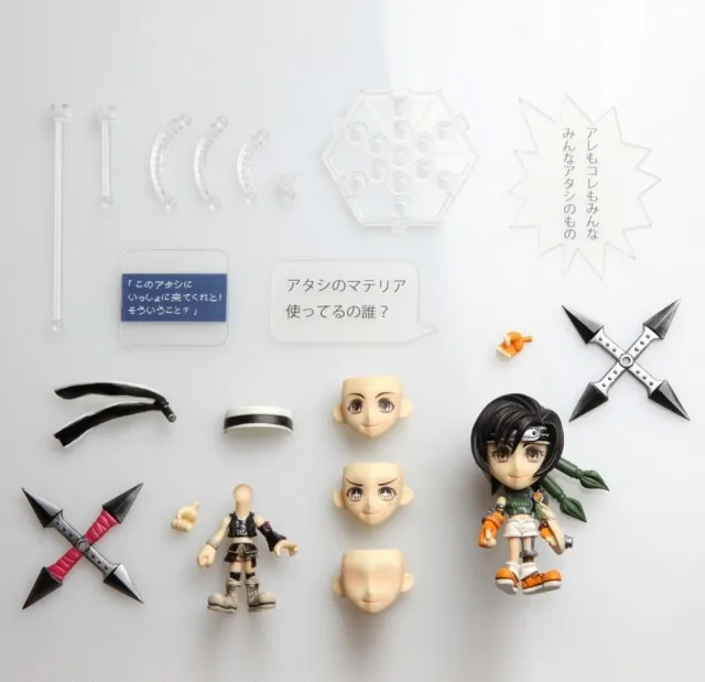 10 видов стилей 10 см оригинальные Ver Final Fantasy игрушки Nendoroid TRADING ARTS KAI Mini Кукла Классическая персональная Коллекционная модель с коробкой