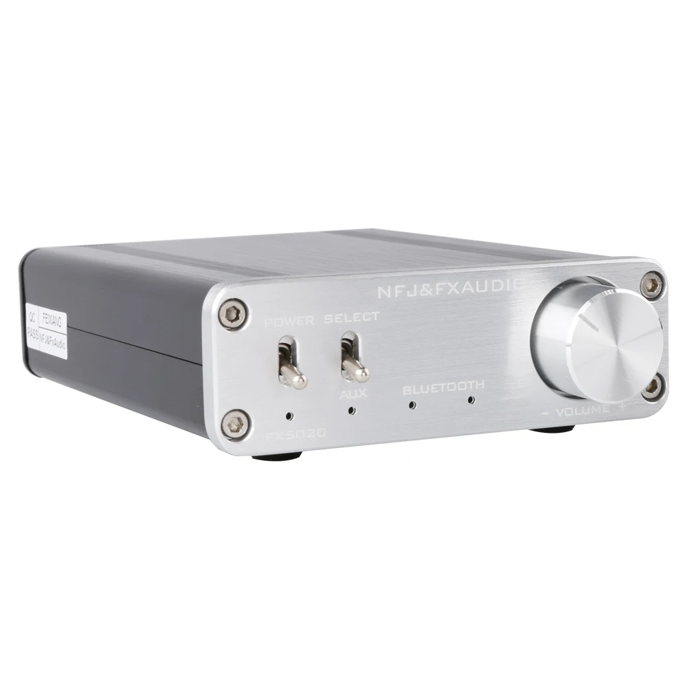 NFJ & FXAUDIO FX502C Мини Bluetooth 4 0 аудио цифровой усилитель мощности Усилитель TPA3116D2 CSR8635