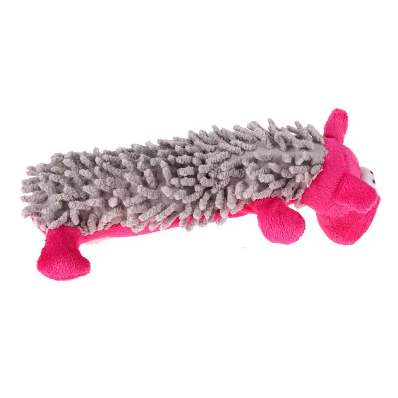 Красный 1 шт., забавная игрушка для домашних животных, кошек, милые голосовые игрушки, звуковая пищащая плюшевая игрушка, мягкая игрушка для собак, щенков - Цвет: Красный